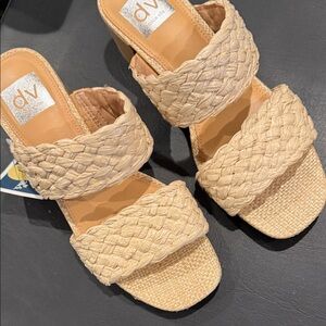 DV by Dolce Vita Women's Cream Espadrille Sandals